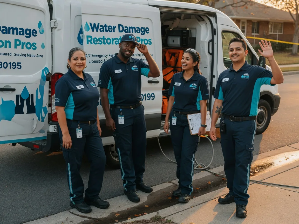 Water Damage Restoration company in Chatfield, TX