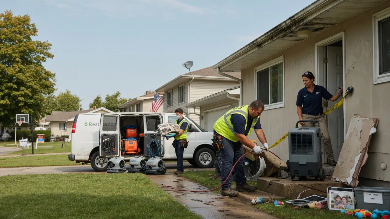 Water Damage Restoration in Chatfield, TX near me
